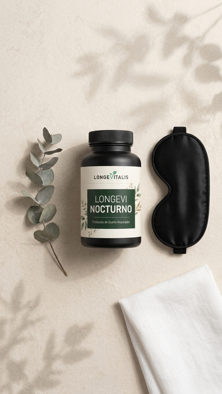 LongeviNocturno – Protocolo de Sueño Profundo y Reparador